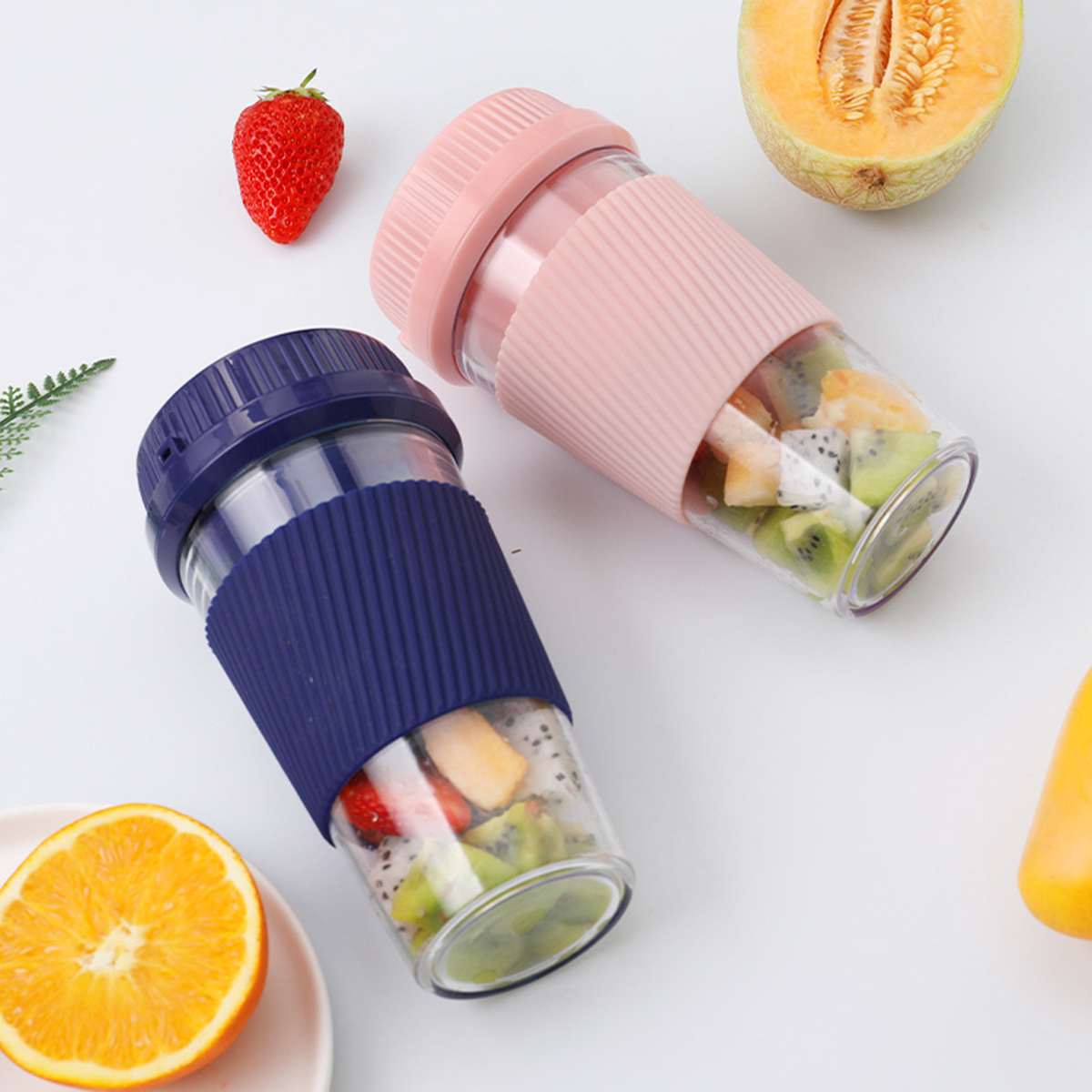 Mini Tragbare Elektrische Obst Entsafter Handheld Obst Tasse Küche USB Rührgerät Prozessor Schnell Entsaften Rührgerät Entsafter Obst Tasse