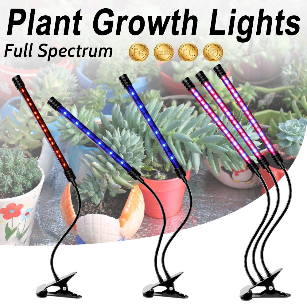 LED Wachsen Licht USB Phyto Lampe LED Gesamte Spektrum Fitolampy Mit Regler Für Pflanzen Sämlinge Blume Innen Fitolamp Wachsen Kasten