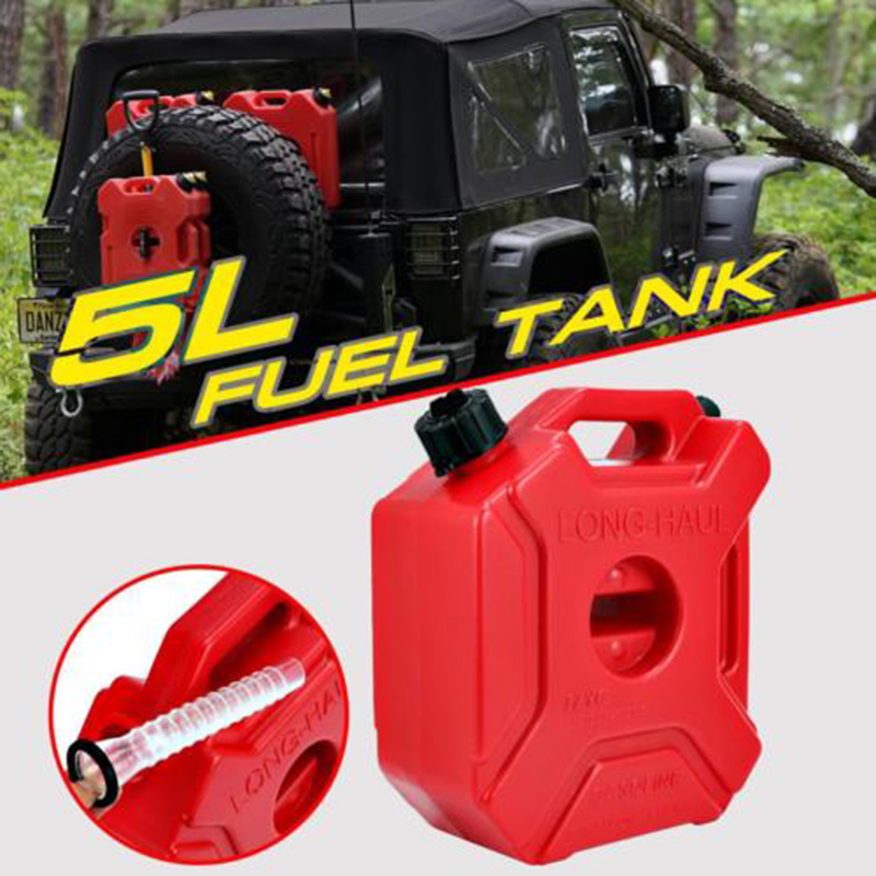 Benzin Container 5L 1,3 Ersatz Gallonen Behälter Kraftstoff Panzer Kunststoff 290x250x120mm Auto Benzin Panzer Kanister öl Container Sicherung