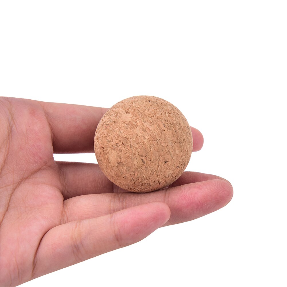 1 stücke 36mm 1.42 'Kork solide holz holz tischfußBall fußBall tisch Ball fußBall bälle Baby fuß fussball