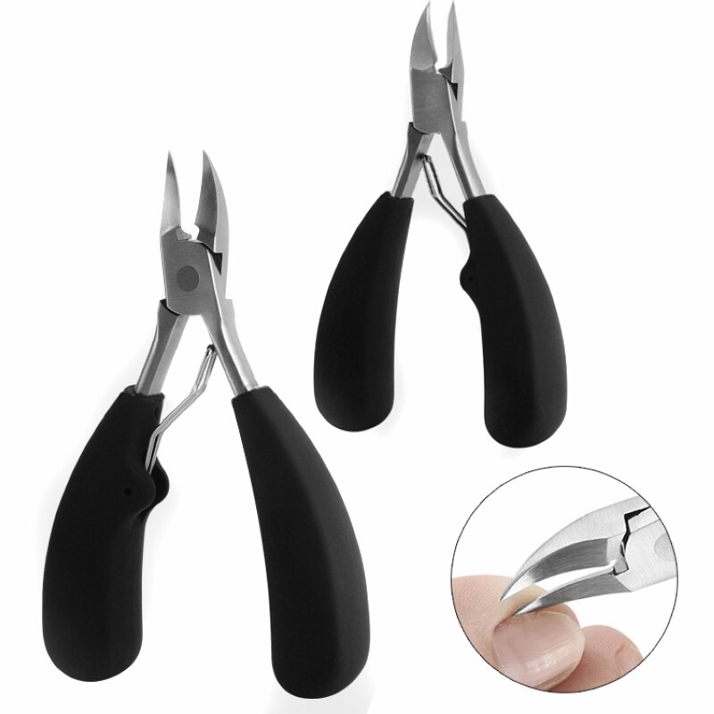 Edelstahl Manikübetreffend Professionelle Werkzeug Zehe Finger Nagel Kunst Schermaschinen Nagel Cutter Zehennagel Schere