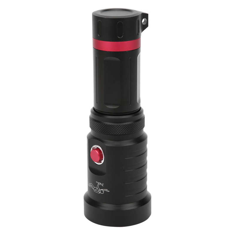 Amphibien Tauchen Taschenlampe XHP70 Fixed‑Fokus Starke Helligkeit Wasserdichte Taschenlampe Amphibien Tauchen Taschenlampe Wasserdichte