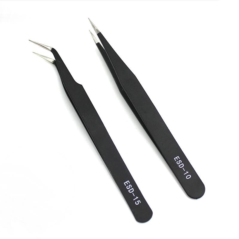 12cm Nagel Gel wählen Werkzeuge Strass Edelstein Decortion Schwarz Wimpern Pinzette Anti-statische DIY Hand Clip schmuck Werkzeuge