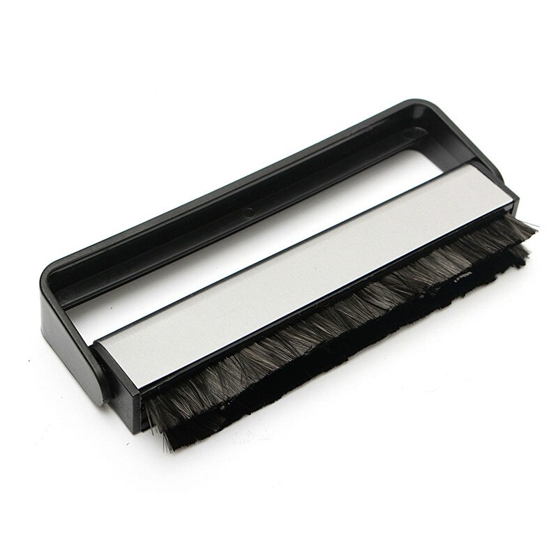 Vinyl Aufzeichnungen Griff Kohlenstoff Reinigung DuPont Aufzeichnungen Schrubben Plattenspieler Pinsel Für Longplay LP Phonographen Pinsel Faser