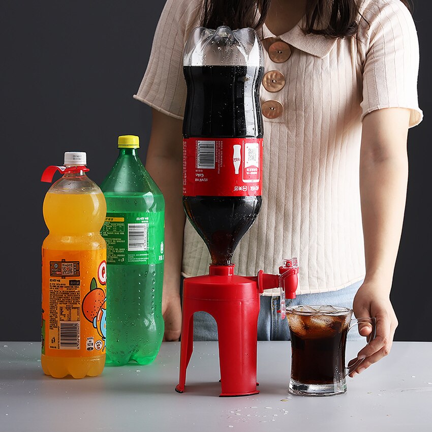 Invertiert Getränke Wasser Spender Wasserhahn Mini Bequem Große Flasche Schreibtisch Limonade Flasche Schalter Getränke Spender