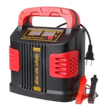Automobil Auto Batterie Ladegerät 350W 14A Auto Plus Einstellen LCD Batterie Ladegerät Endgeräte 12V-24V Auto starthilfe Tragbare
