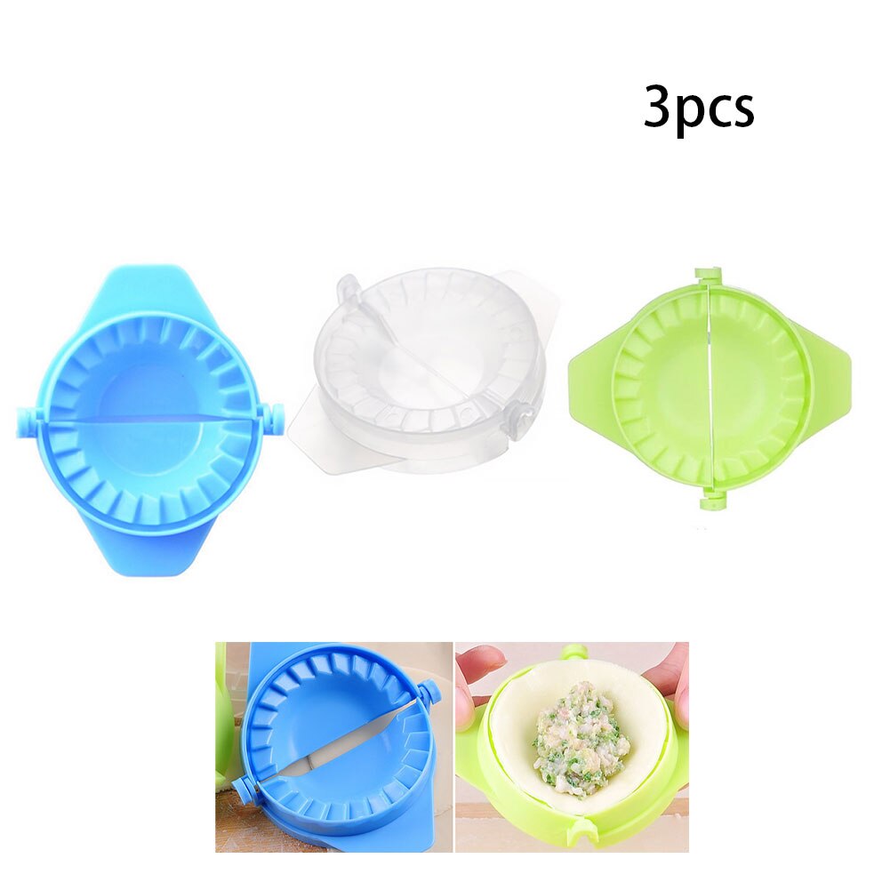 3 stück Knödel Maschine Praktische Küche Kochen Werkzeuge Gebäck Werkzeuge Kunststoff Kreative Manuelle Pack Knödel Hersteller
