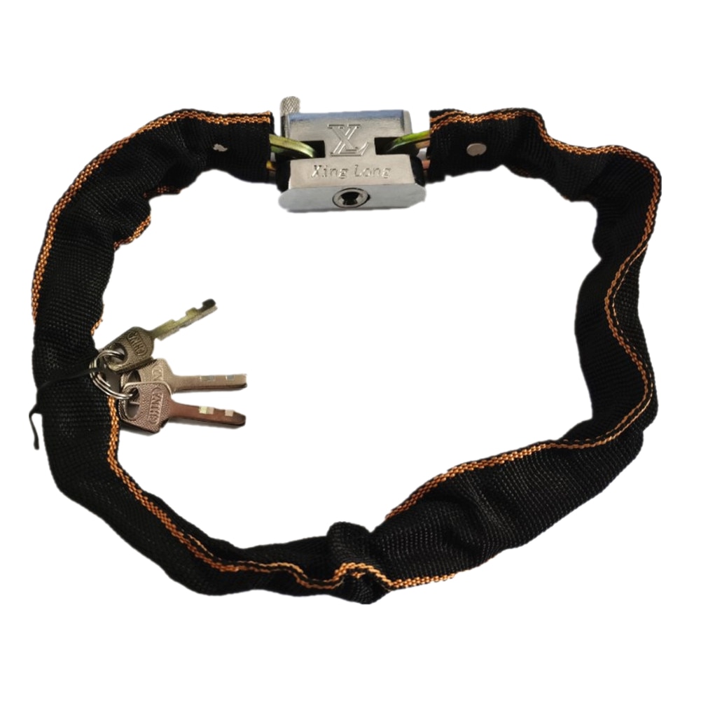 Fahrrad Schloss, Fahrrad Motorrad Kette sperren, Hohe Sicherheit Fahrrad sperren ,Anti-Diebstahl Fahrrad Kette sperren,800mm