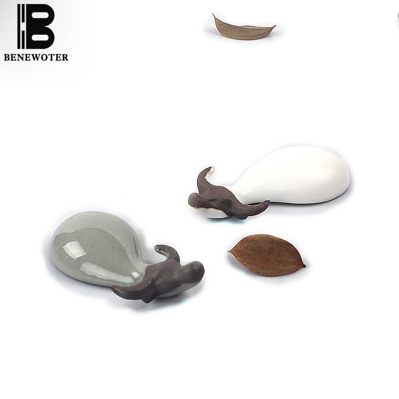BENEWOTER Boutique Tee-einstellen Dekoration Kuh Tee Haustier Keramik Porzellan Eis Knistern Ofen Vieh Tee Haustier Kung Fu Tee-einstellen Ornament