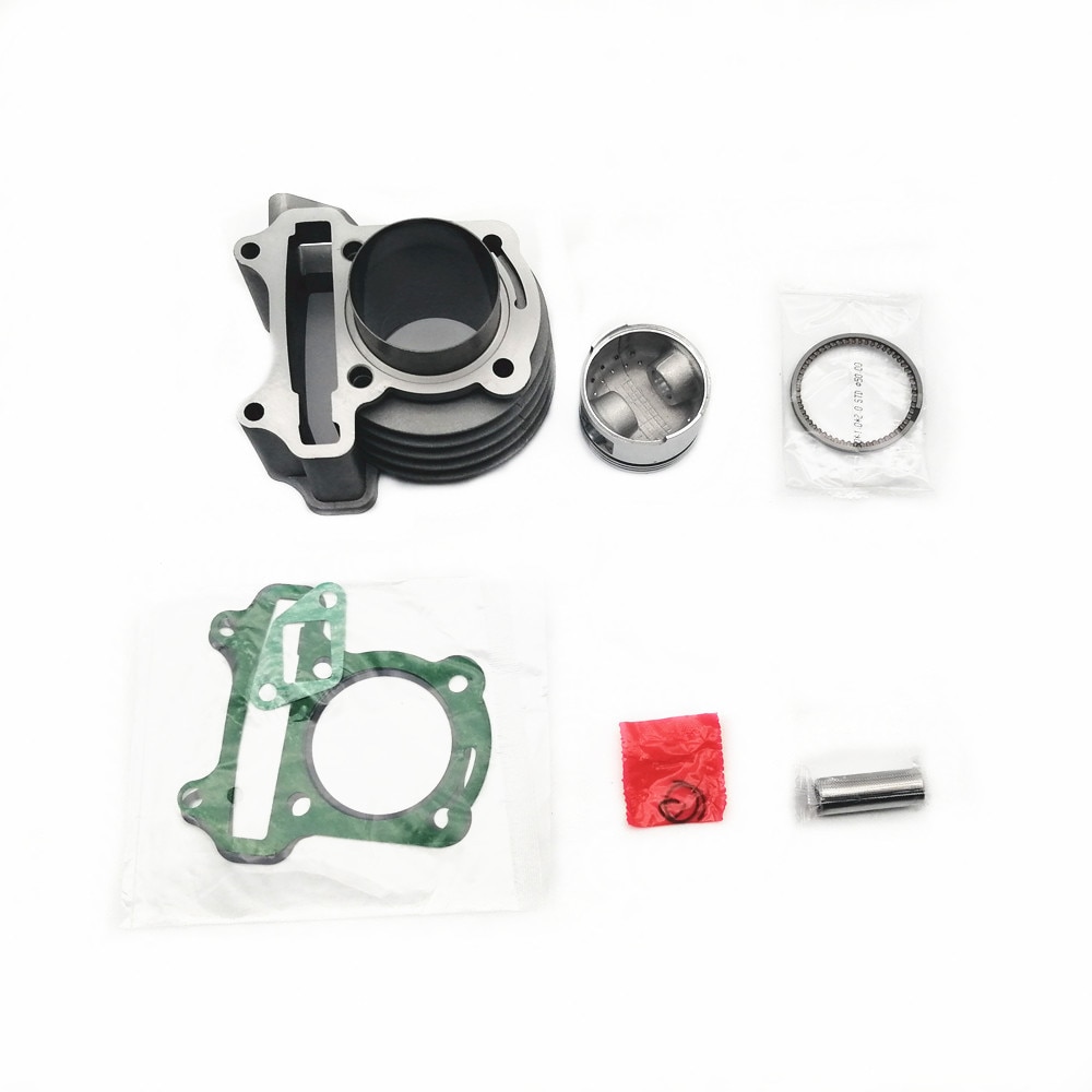 GY6 zylinder Bausatz 50mm groß langweilig Zylinder Kolben Ring einstellen für 4 Hub Rolle Moped 139QMB 147QMD GY6 50 60 80 cm3 zu 100 cm3
