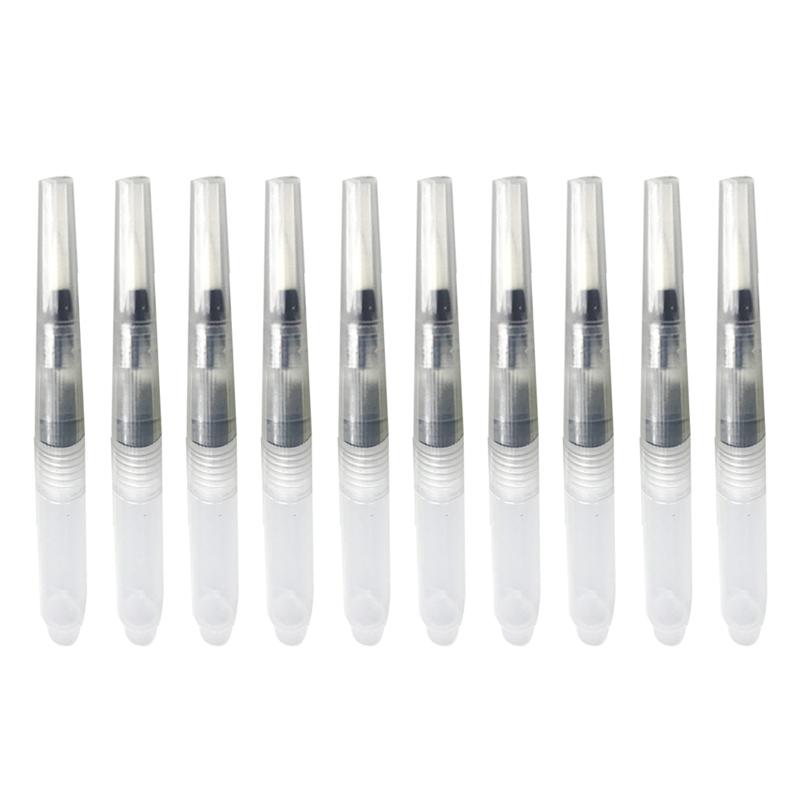 10 stücke Wasser Färbung Pinsel Stifte Aquarell Malerei Pinsel Stift Zeichnung Pinsel Stifte für Wasser-löslich Bleistift Wasser Farbe Marker