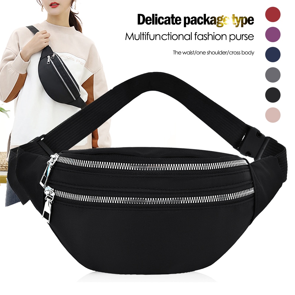 Frauen Männer Bunte unisex Gürteltasche Gürtel Tasche praktisch Mäppchen Packungen Gürtel Taschen