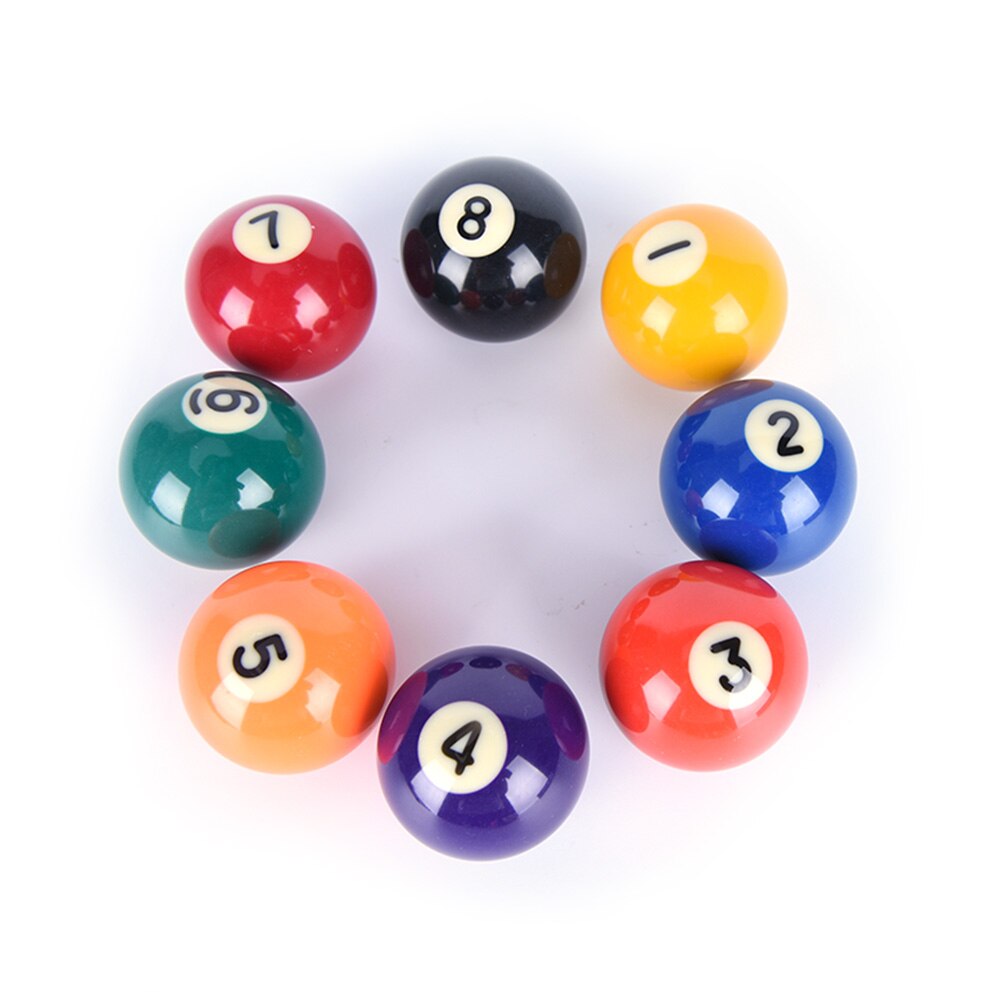 Neue 38mm Praxis Schwimmbad kugeln vollen satz harz Billard Ausbildung Ball Tisch Kugeln Stichwort Ball für freundlicher freundlicher