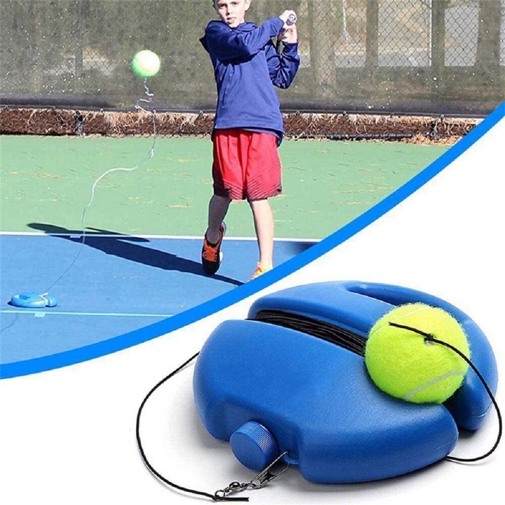 Tennis Trainer Ausbildung Primäbetreffend Werkzeug ÜSpund Tennis Ball Einzigen Selbststudium Rebound Ball drinnen Tennis Praxis Werkzeug