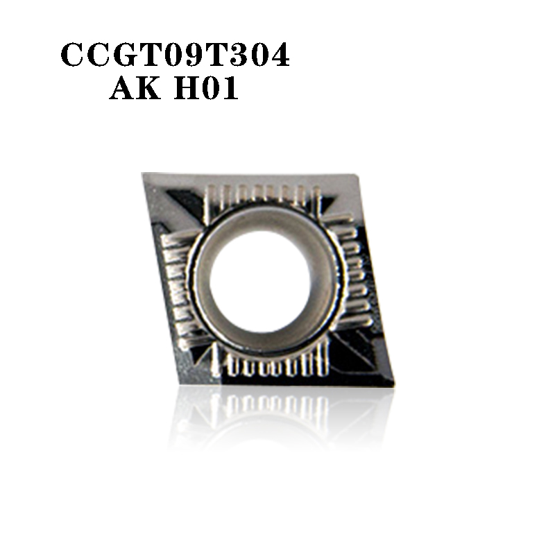 CCGT09T304 AK H01 CCGT 09T304 Aluminium Cutter klinge Einsatz Schneiden Werkzeug drehen werkzeug CNC Werkzeuge AL + ZINN Legierung holz
