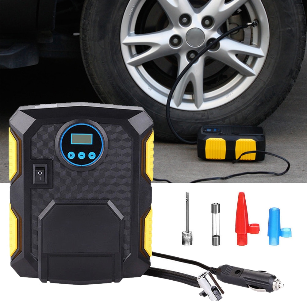 Digitale Reifen Inflator DC 12 Volt Auto Tragbaren Luft Kompressor Pumpe 150 PSI Auto Luft Kompressor für Auto Motorräder Fahrräder