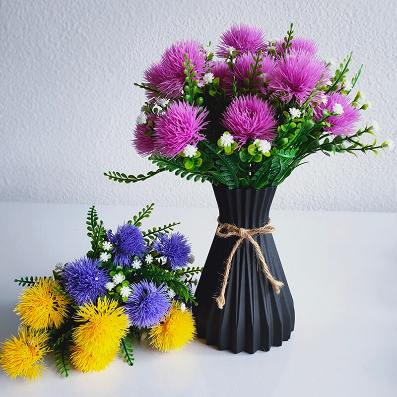 nordisch Stil Kunststoff Blume Vase Dekoration Hause Weiß Vasen Nachahmung Keramik Vase Blumentopf Dekoration Blume Korb Vasen