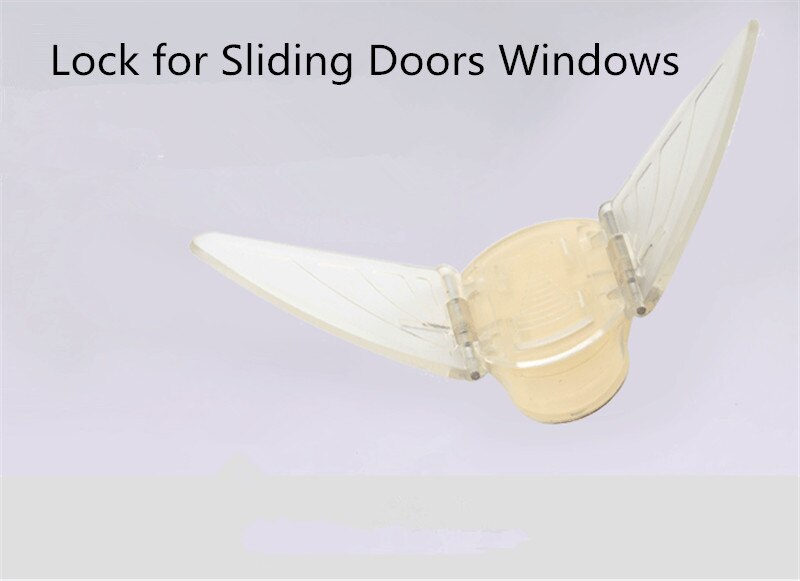 freundlicher Schutz Baby Sicherheit sperren Schmetterling Schiebetüren Fenster Schrank Schlösser Stopper freundlicher Sicherheit Schloss Riegel Baby Pflege