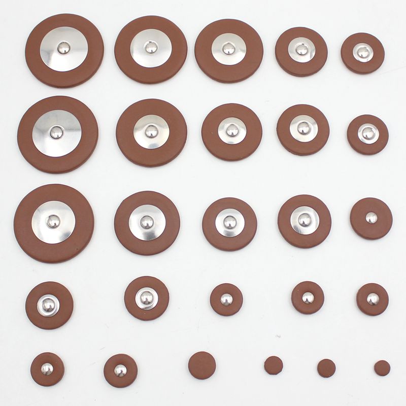26 stück Sax Leder Pads Ersatz für Alt Saxophon Saxophon Zubehör