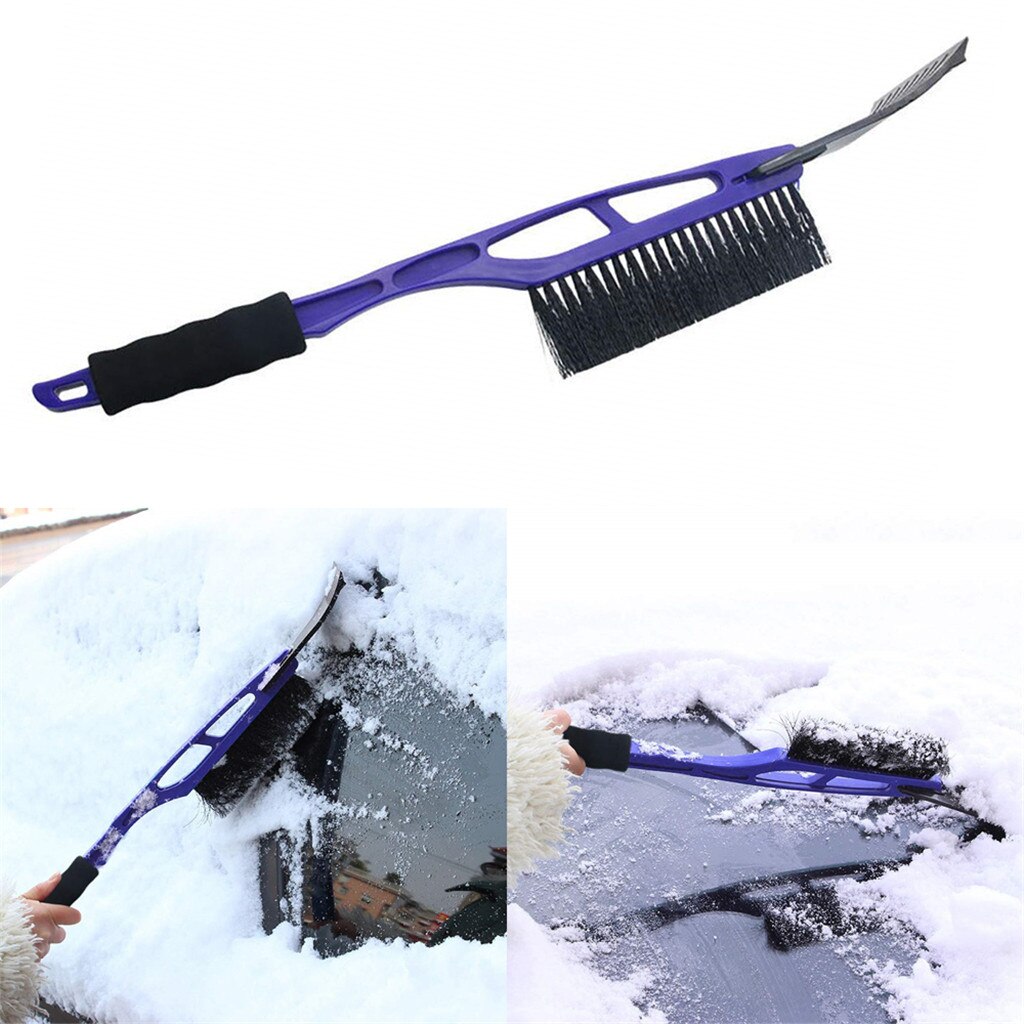 2-in-1 kongyide Schnee Eis Schaber Auto Windschutzscheibe Auto Eis Entfernen Pinsel Saubere werkzeuge für sterben Auto glas Reinigung Winter Jly10