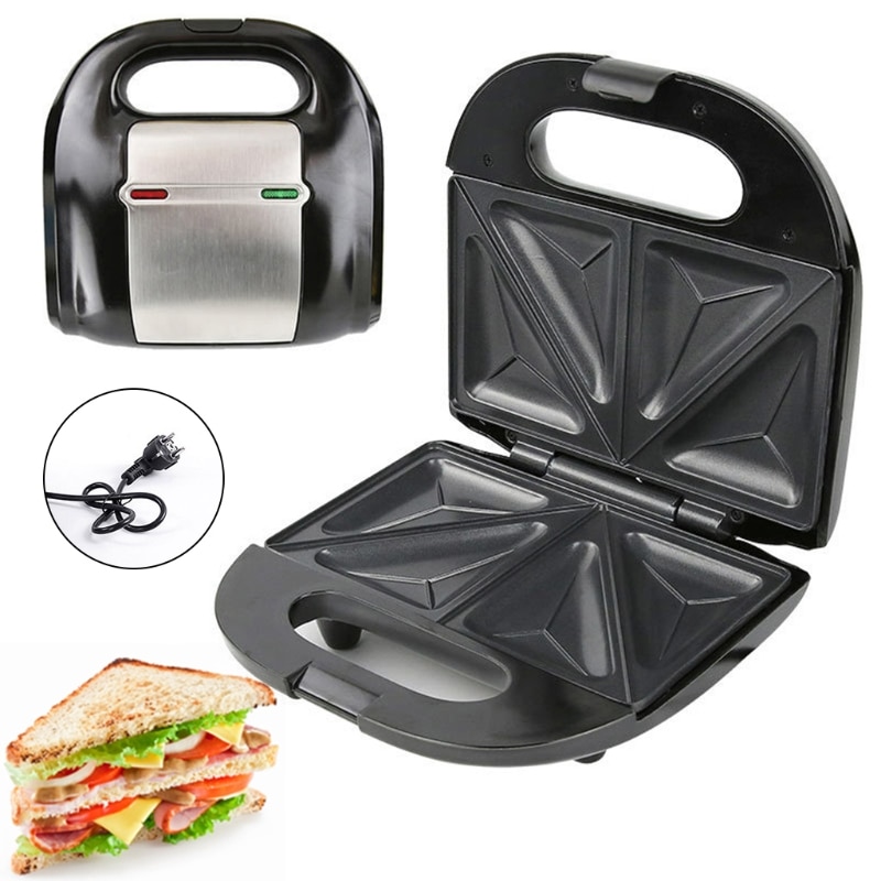 Waffel Hersteller 750W Mini Haushalt Waffel Sandwich Hersteller Frühstück Backen EU Stecker M2EE
