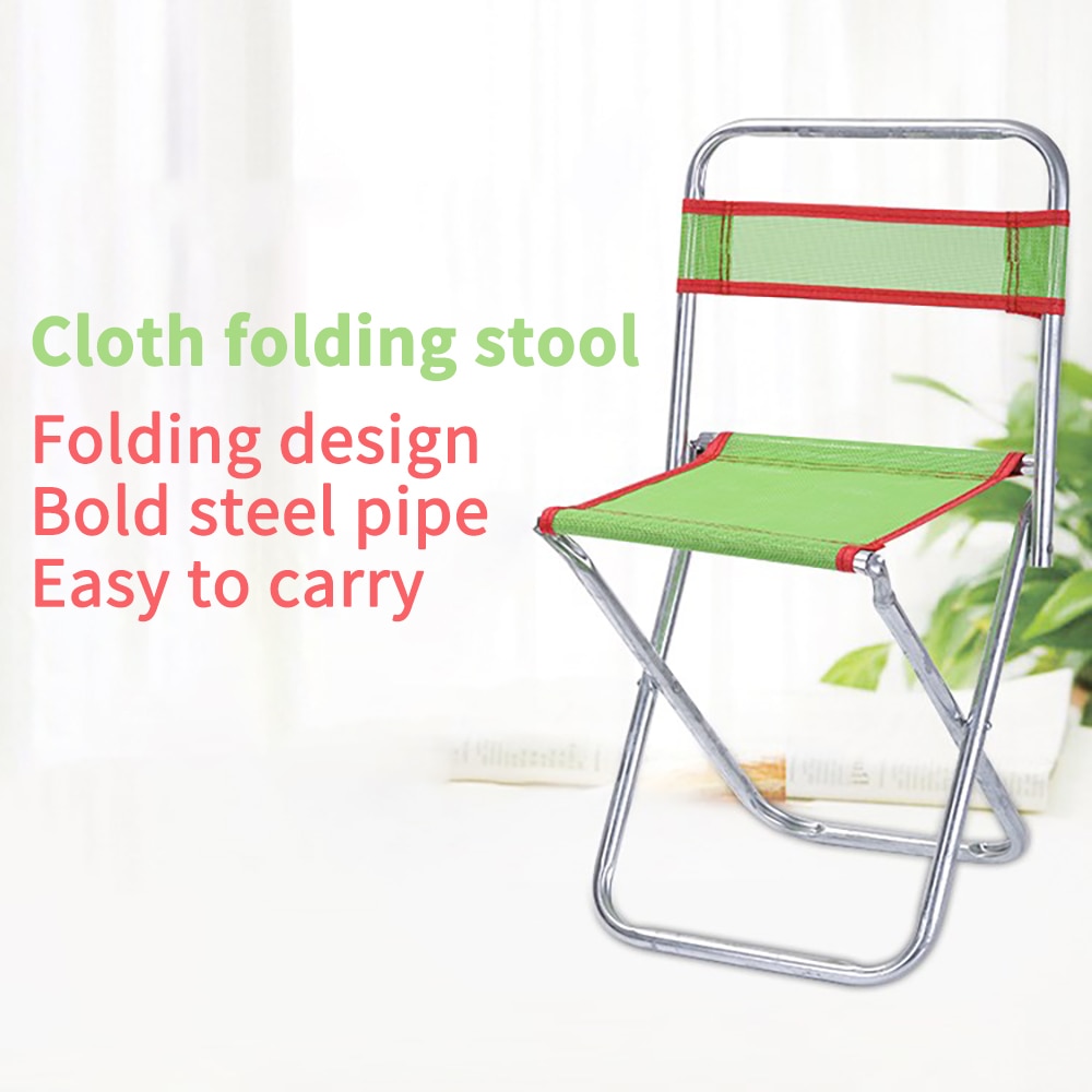 Angeln Hocker Faltbare Edelstahl draussen Stuhl Mit Rückenlehne Faltbare Hocker Für Camping Strand Stuhl Camping Stuhl