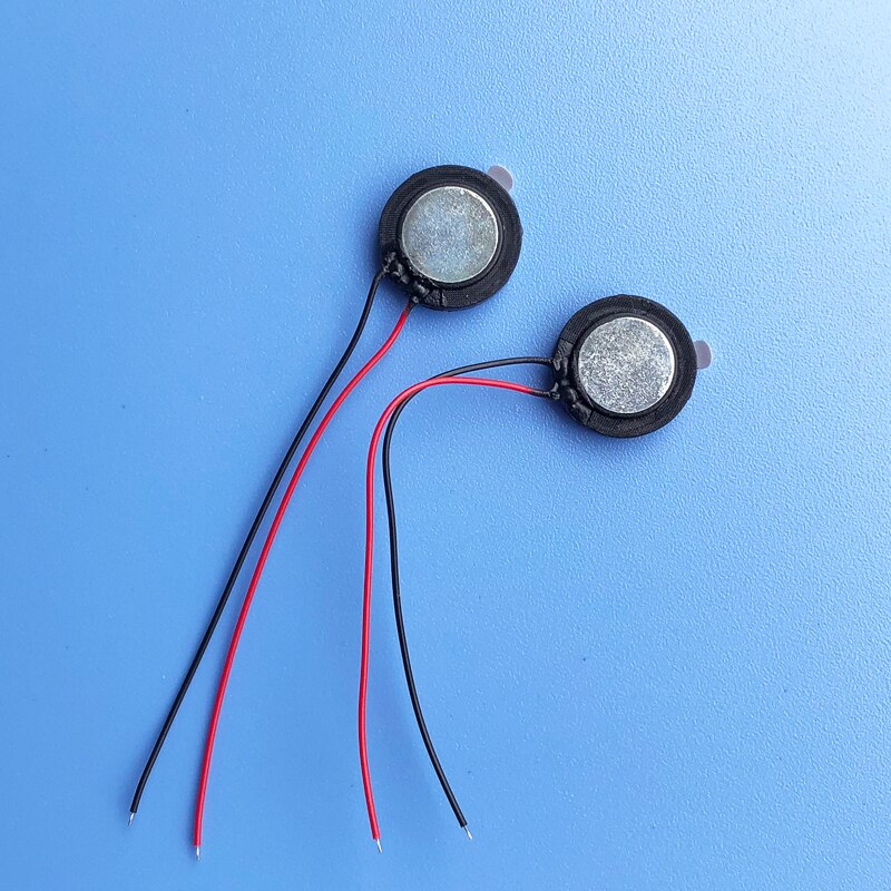 Neue praktisch Runde lautsprecher Horn 8 Ohm 1 Watt 8R 1 W Durchmesser 15 MM 1,5 cm dicke 4mm Audio- Lautsprecher