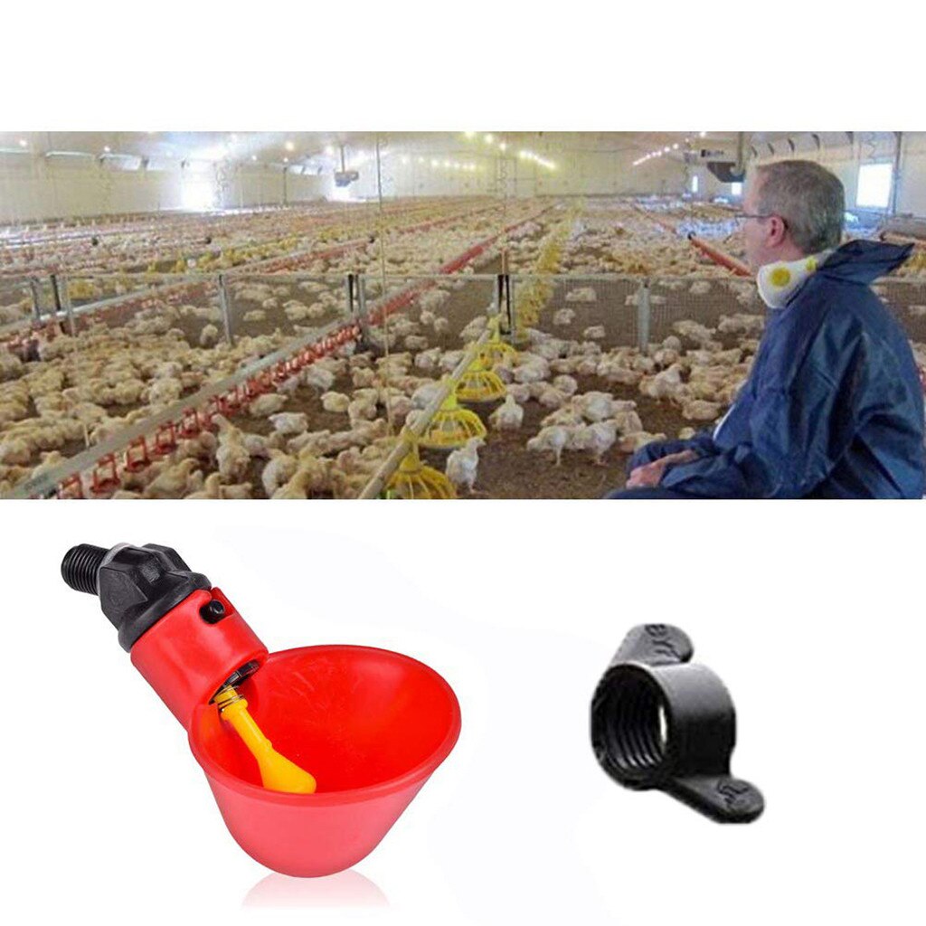5/10/15/12/24 stücke Futter Automatische Vogel Koop GeflüGel Huhn GeflüGel Trinker Wasser Trinken Tassen Vieh fütterung Bewässerung Liefert