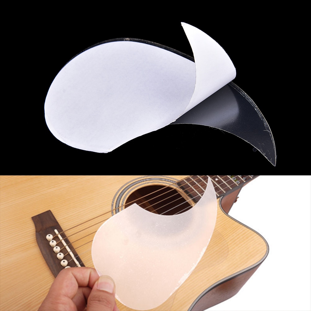 PVC Schützt Ihre Klassische Gitarre Oberfläche transparent Akustische Gitarre Schlagbrett Tröpfchen Hülse Selbst-Klebstoff wählen bewachen