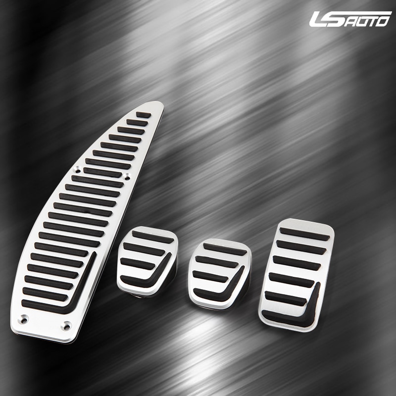 LS Auto Auto Pedal Abdeckungen für VOLVO S40 V40 C30 MT Aluminium legierung Auto Styling Auto Pedal Pads Aluminium Nicht-Unterhose