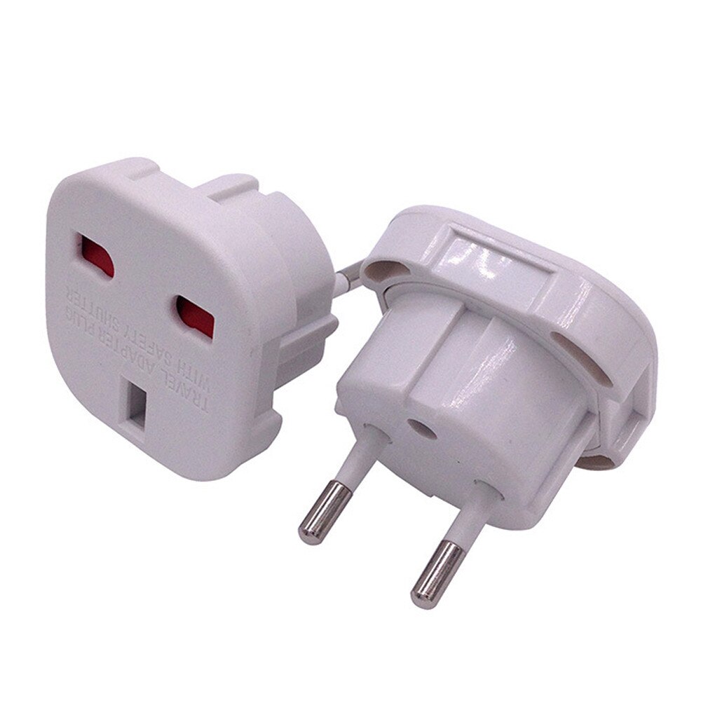 Uk Zu Eu Adapter Reise Adapter Elektrische Stecker Konverter Steckdose Uk Zu Eu Reise Adapter Stecker 2 in 1 Adapter # dp4