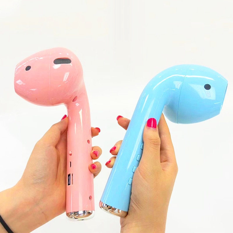 GIAUSA Riesen Headset kabellos Bluetooth Lautsprecher Airbuds Tragbare Soundbar umgeben Musik Lautsprecher Altavoce Unterstützung AUX Mic TF