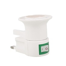 Birne Konverter Lampe Adapter E27 UK Stecker Kontrollieren Schalter Lampe Halfter Buchse Zubehör Ersatz Prämie LED Licht