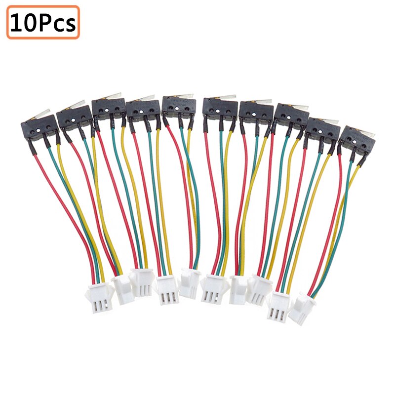 10Stck Gas Wasser Heizung Teile Mikro Schalter Ersatz Ersatz Teile Drei Drähte 5A 250V Kleine Auf-aus Kontrolle Heimat Gerät Teile