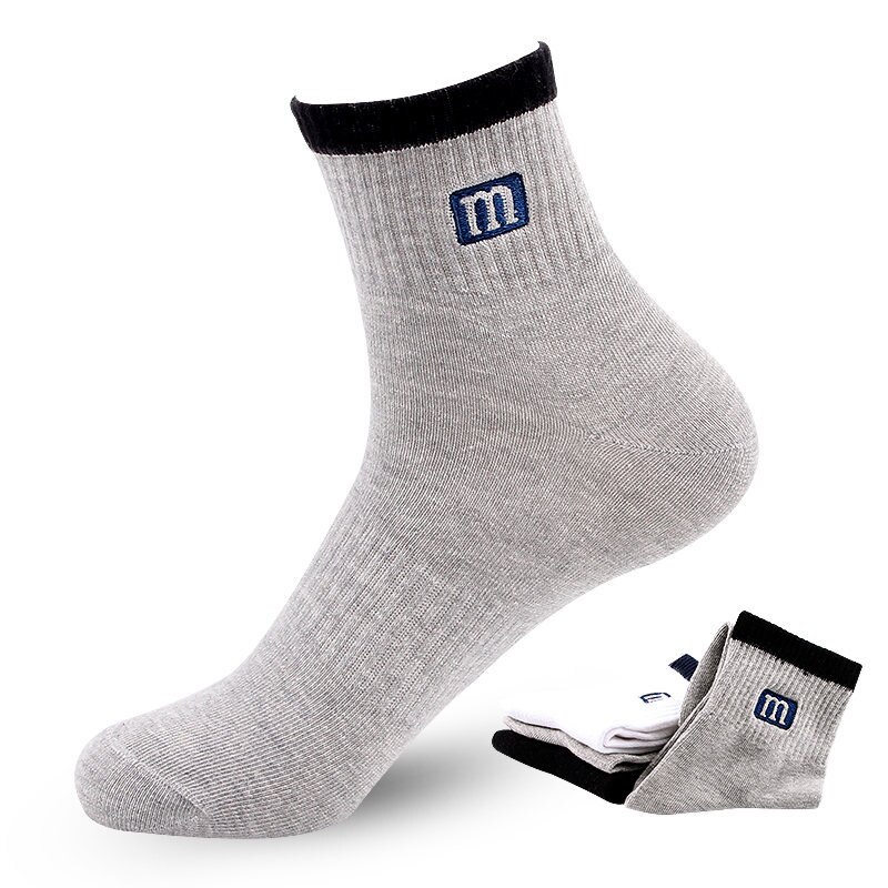 3 Paare/los herren Socken Baumwolle Sport Männlichen Socken Atmungsaktiv Komfortable Plue Männer Socken
