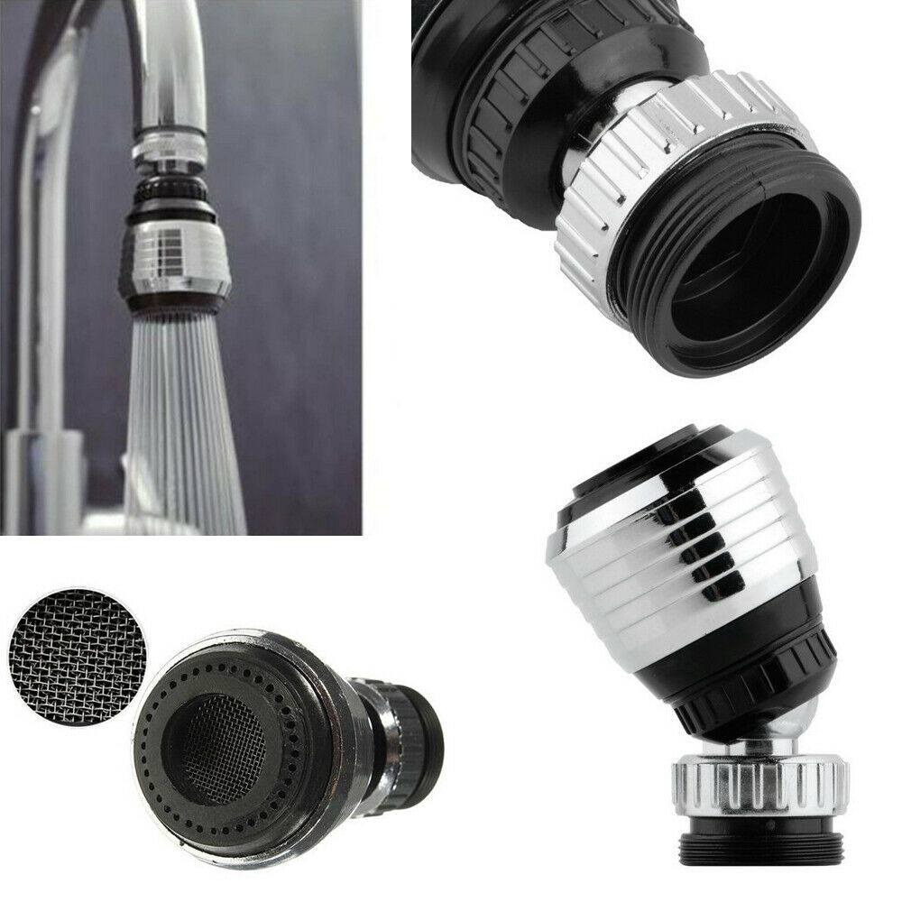 360 ° drehen schwenken Wasserhahn Düse Filter Wassersparstrahlregler Wasserhahn Kopf Küche Krug Wasser Filter Patronen