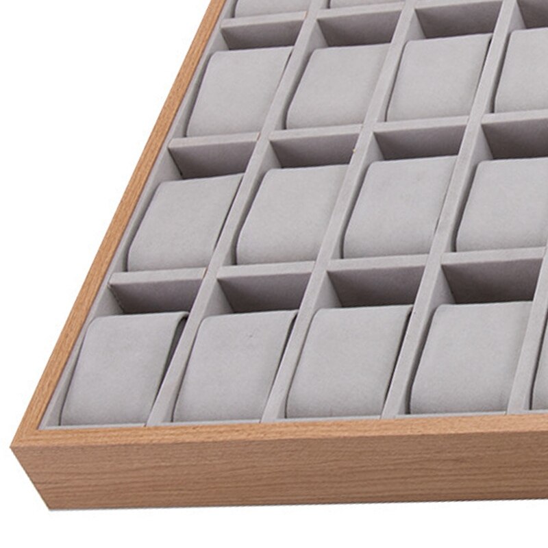 Kissen Stil Schmuck Uhr Armbinde Anzeige Tablett Kasten Halskette Ohrring Container Boxen fallen Schmuck Organizer