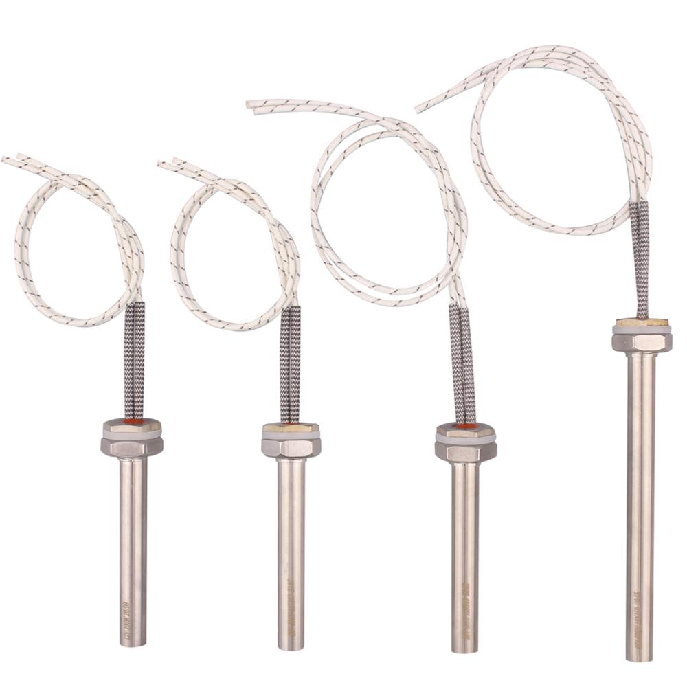 12V/24V/36V/48V Heizung Edelstahl Elektrische Rohr Heizung Element Patrone Heizung
