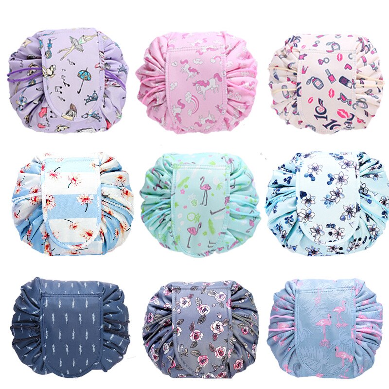 Tiere Flamingo Kosmetik Tasche Kaktus Reisen Kultur Lagerung Tasche machen-hoch Tasche Kosmetik Tasche Organizer Oxford Tuch