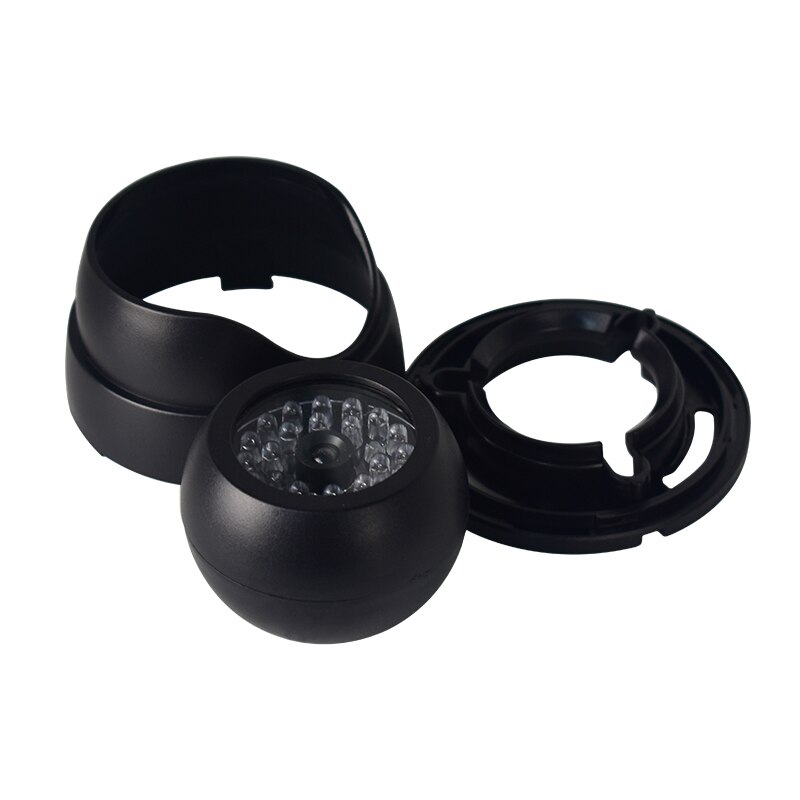 Heimat Sicherheit Gefälschte Kamera Kuppel Simulierte Kamera Video Überwachung drinnen/draussen Attrappe IR LED Licht Mit Blinkende