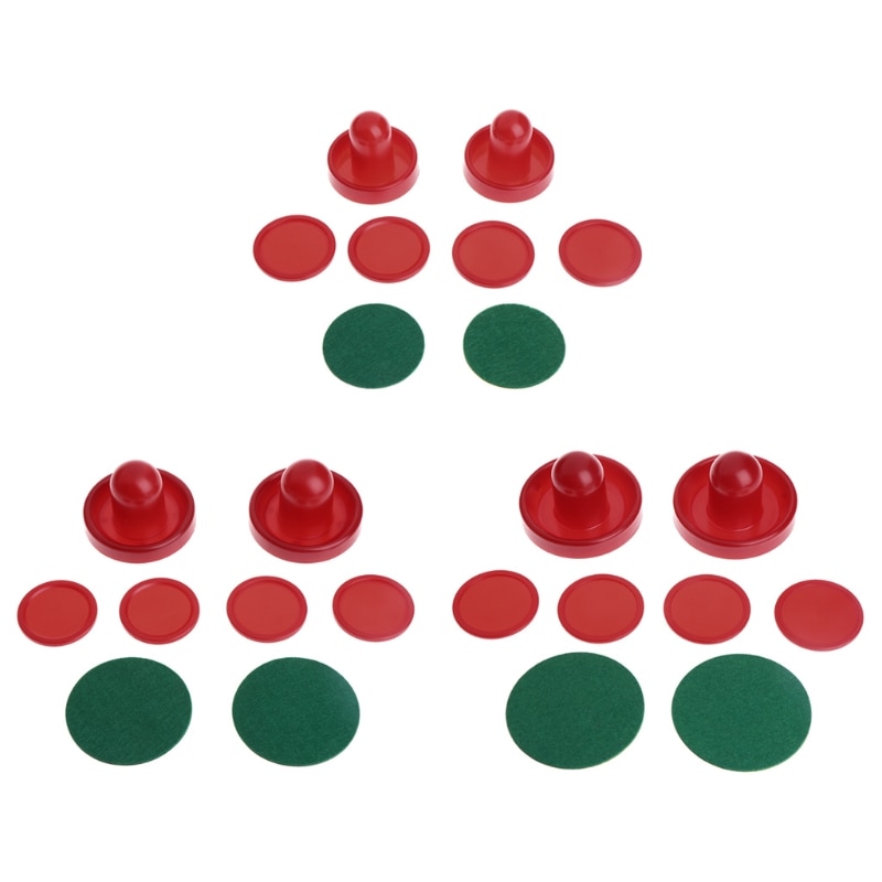 1einstellen Luft Eishockey Zubehör Torhüter Puck Filz Pusher Hammer Erwachsene Tabelle Spiele Schiff