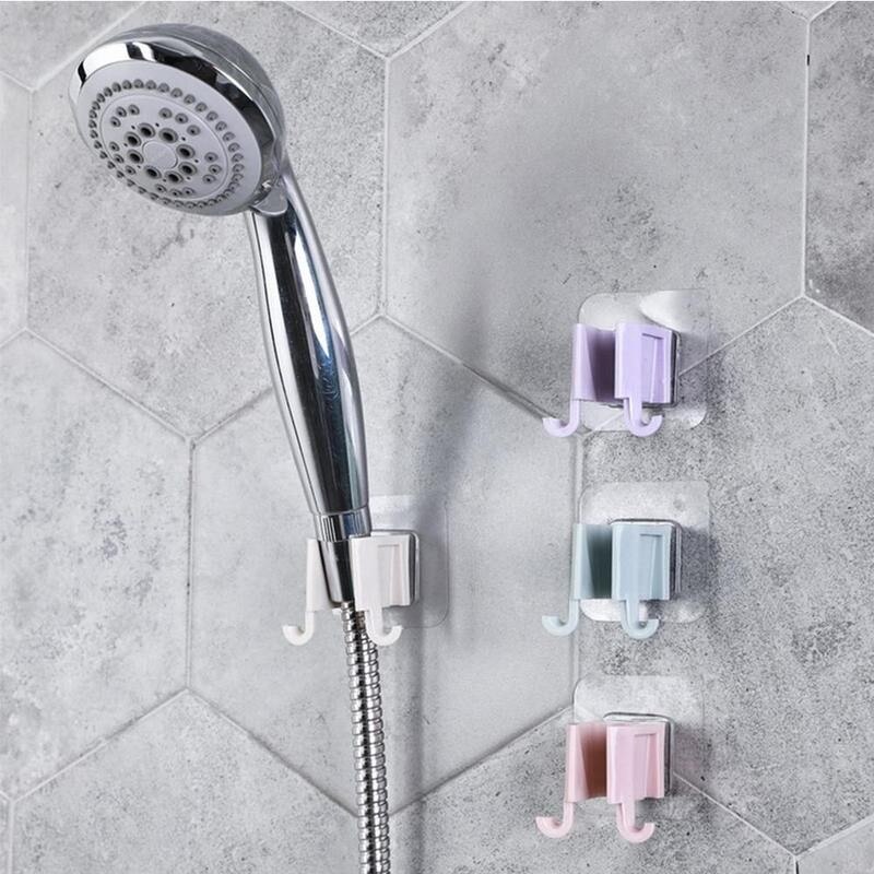Tragbare Dusche Kopf Regal Dusche Kopf Gestell Selbstklebende Kunststoff Keine schlagen Dusche Sprinkler Halfter Schlecht Zubehör
