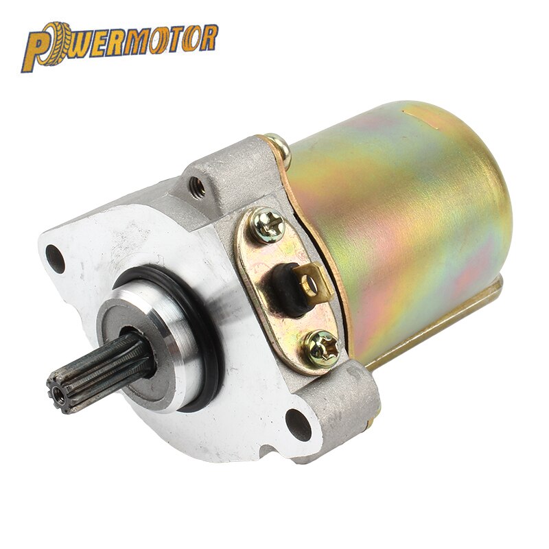 Motorrad 9 Zahn Elektrische Motor- Anlasser Motor- Für Suzuki 100CC Rolle Motorrad ATV gehen-Warenkorb Ersatzteil