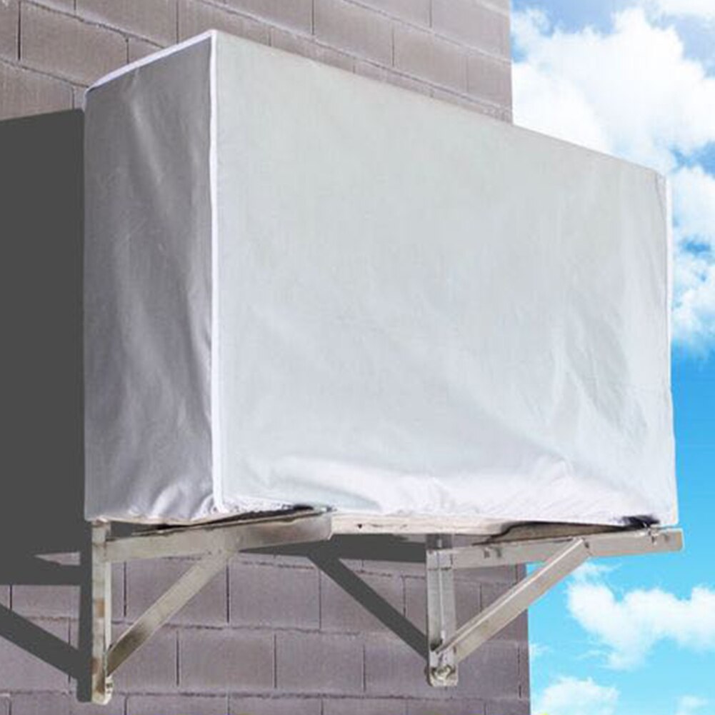 draussen Klimaanlage Abdeckung Anti-Staub Anti-Schnee Wasserdichte Sunproof Reinigung Abdeckung Klimaanlage Protektoren Staub Abdeckung