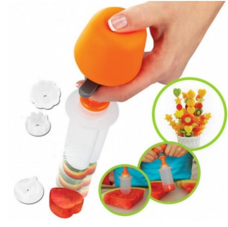 Kreative Obst Cutter Kochen Werkzeuge Kunststoff Obst bilden Cutter Schneidemaschine Veggie Lebensmittel Obst bilden Cutter küche zubehör
