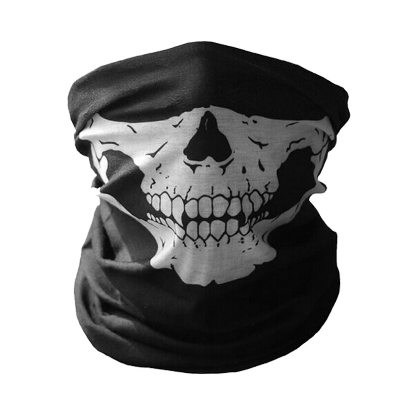 Fahrrad Ski Motor- Bandana Motorrad Gesicht Maske Schädel Für Motorrad Reiten Schal Frauen Männer Schals unheimlich Winddicht Gesicht Schild