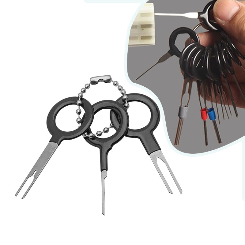 3 stücke Auto Stecker Terminal Entfernung Werkzeug Stift Nadel Retractor wählen Elektrische Draht Abzieher Hand Werkzeug Bausatz
