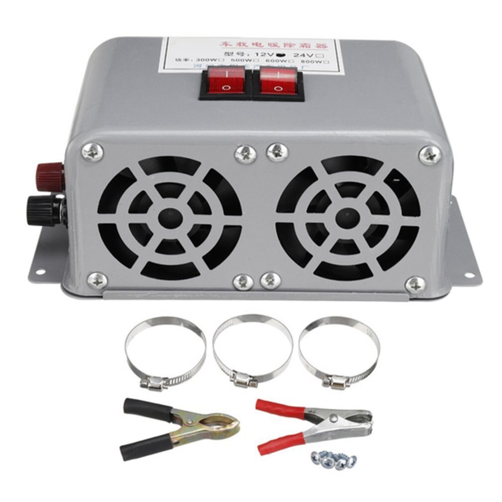 Auto Heizung 12V/24V Fahrzeug Heizlüfter Auto Winter Windschutz Fenster Demister Auto Heizung Trockner Windschutzscheibe Defroster