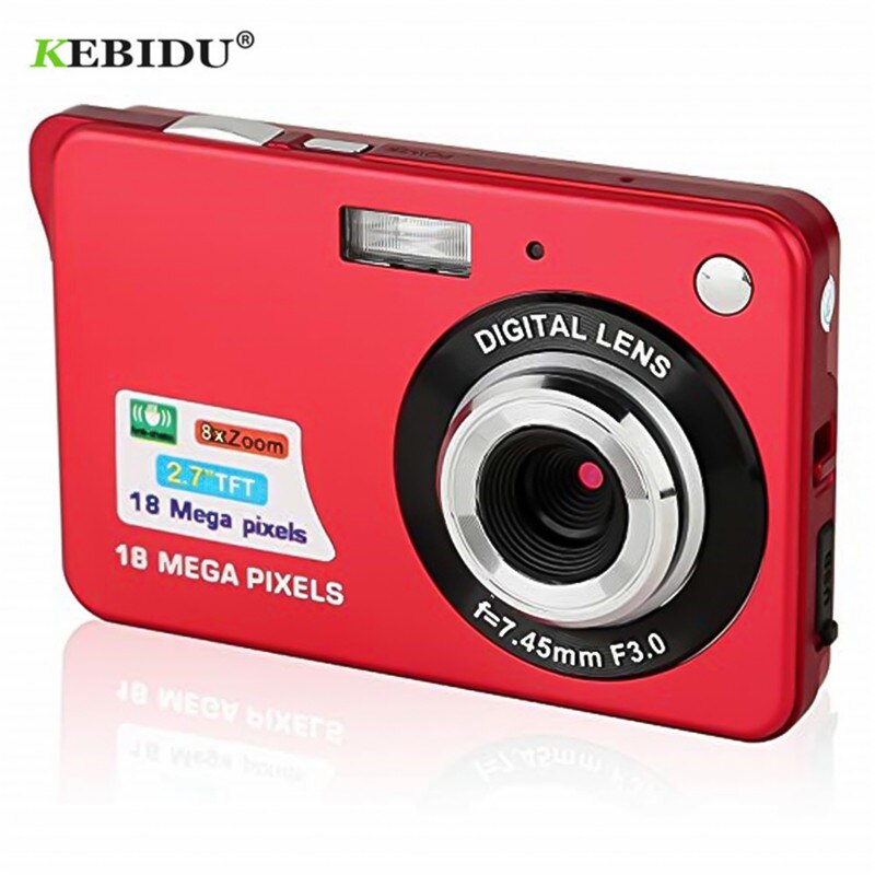KEBIDU 2.7 ''TFT LCD HD 720P 18MP Digital Video Kamera Camcorder mit 8X Digital Zoomen Anti-Shake 5MP CMOS Sensor