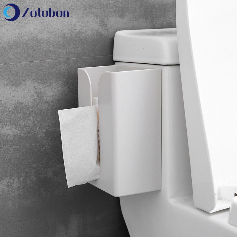 ZOTOBON Küche Kein Stanzen Papier Boxen Zauberstab-montiert Papier Handtuch Gestell Kreative Multifunktions Wc Papier Lagerung Inhaber F322